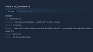 Counter-Strike 2 PC requirements (Image via Steam/Valve)